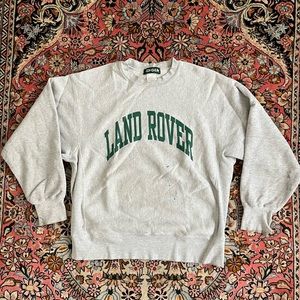 Vintage Land Rover crewneck sweatshirt